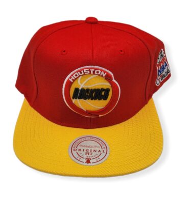 Mitchell & Ness Houston Rockets The Champs 1995 Finals Adjustable Snapback Hat Cap