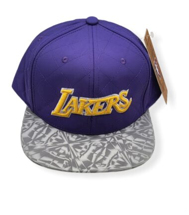 Mitchell & Ness Los Angeles Lakers Diamond Base Adjustable Snapback Hat Cap