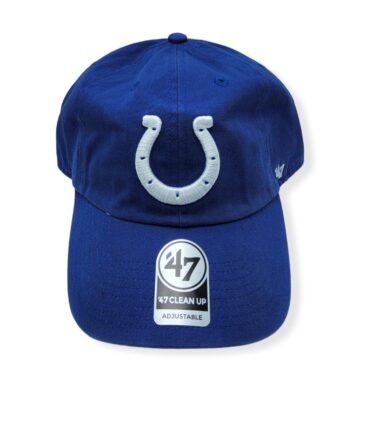 '47 Indianapolis Colts Clean Up Royal Adjustable Strap Hat Cap