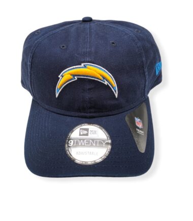 New Era Los Angeles Chargers 9Twenty Core Classic Twill Navy Adjustable Strap Hat Cap