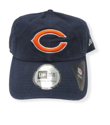 New Era Chicago Bears Casual Classic Navy Adjustable Strap Hat Cap