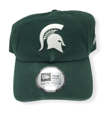 New Era Michigan State Spartans Casual Classic Green Adjustable Strap Hat Cap