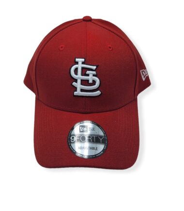 New Era St. Louis Cardinals 9Forty The League Red Adjustable Strap Hat Cap