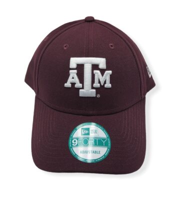 New Era Texas A&M Aggies 9Forty The League Adjustable Strap Hat Cap