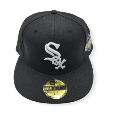 New Era Chicago White Sox 59Fifty 2005 World Series Wool Fitted Hat Cap Size 7 3/4