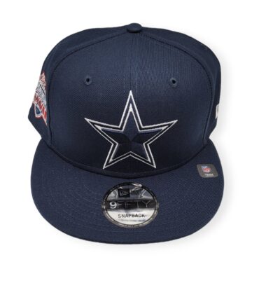 New Era Dallas Cowboys 9Fifty Patch Up Navy Superbowl XXVII Adjustable Snapback Hat Cap