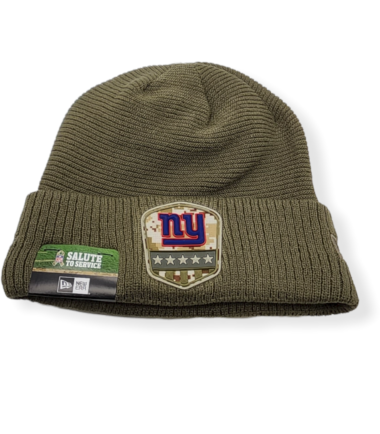New Era New York Giants Authentic 2019 Salute To Service Sport Knit Beanie Cold Weather Hat