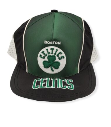 Mitchell & Ness Boston Celtics Freethrow Green/Black Adjustable Snapback Hat Cap