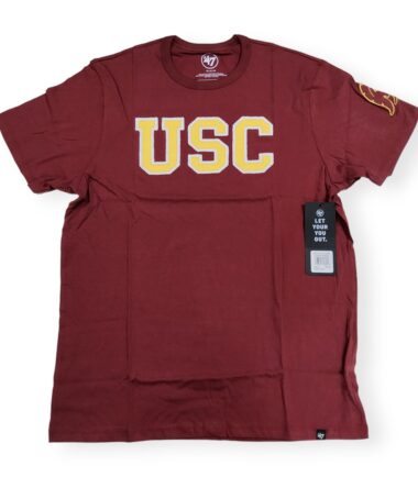'47 USC Trojans Retail So Cal Mission Red Tee Shirt Size S