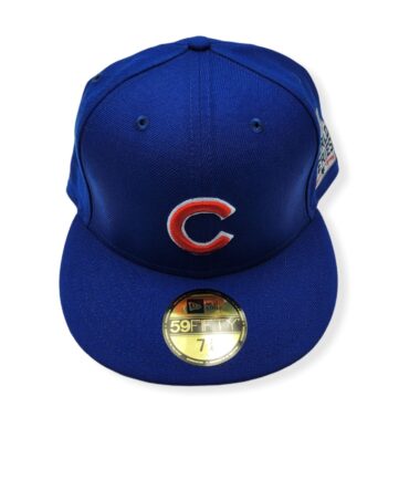 New Era Chicago Cubs 59Fifty 2016 World Series Wool Fitted Hat Cap Size 7 3/4