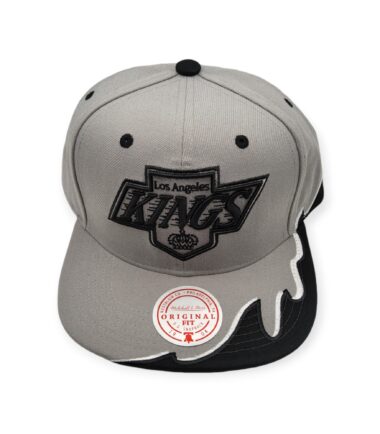 Mitchell & Ness Los Angeles Kings Rising Tide Adjustable Snapback Hat Cap