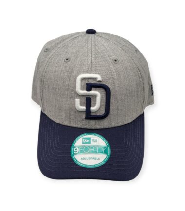 New Era San Diego Padres 9Forty League Heather Adjustable Snapback Hat Cap